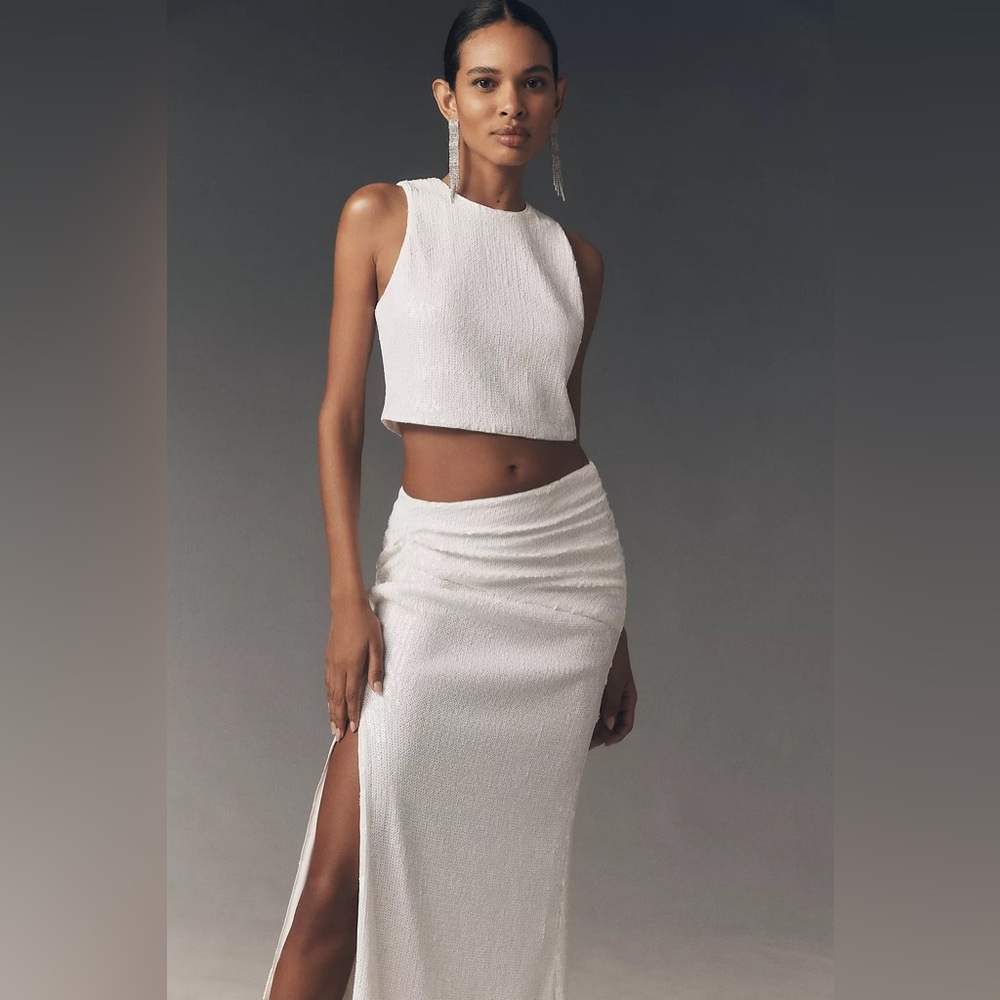 ✨NWT Hutch|Anthropologie White Women's Skirt and Top SET